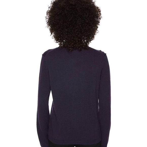 Kate Spade Navy Sweater with Owl Motif NWOT - Picture 8 of 12